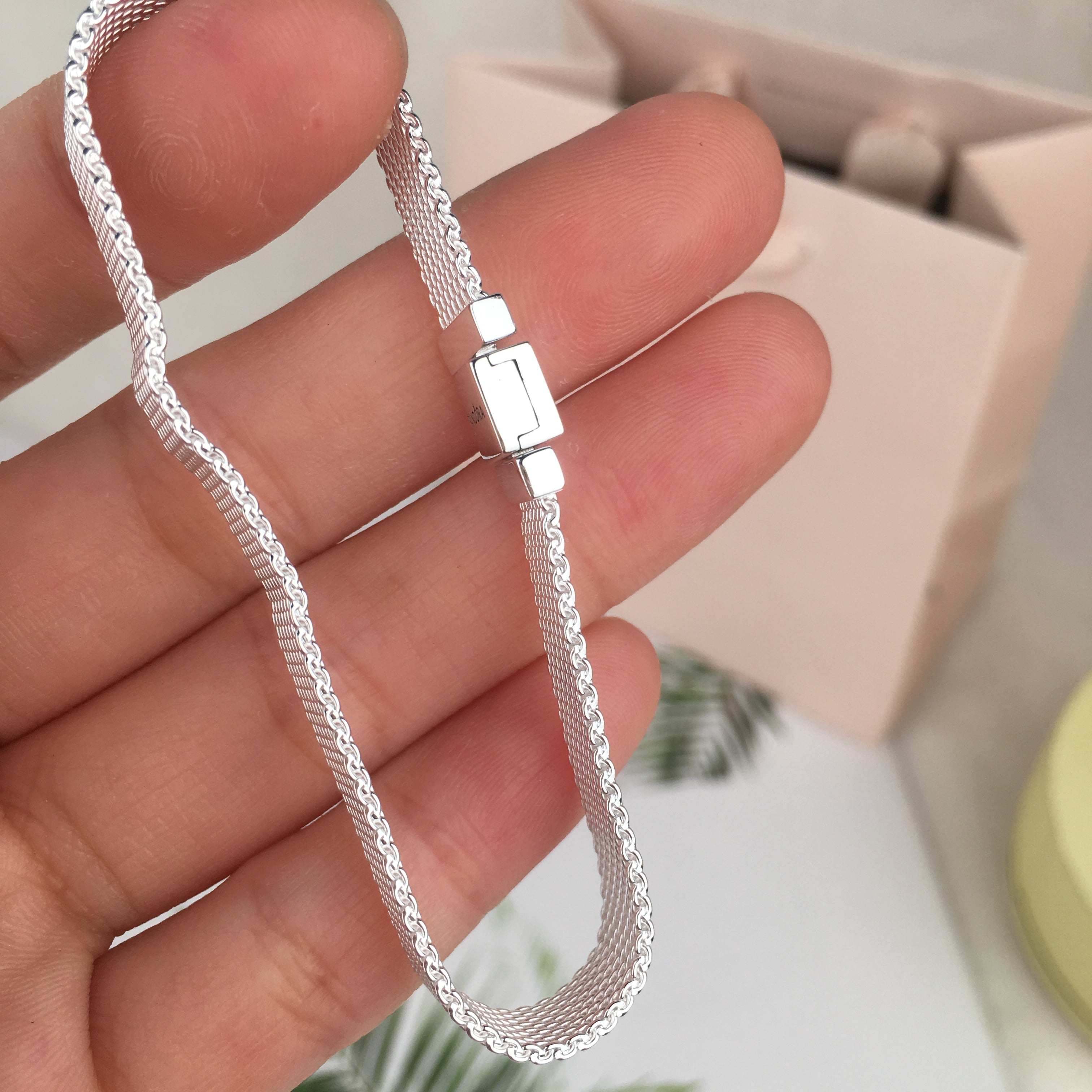 Pulseira Reflexions Mesh - Wayne  Joias