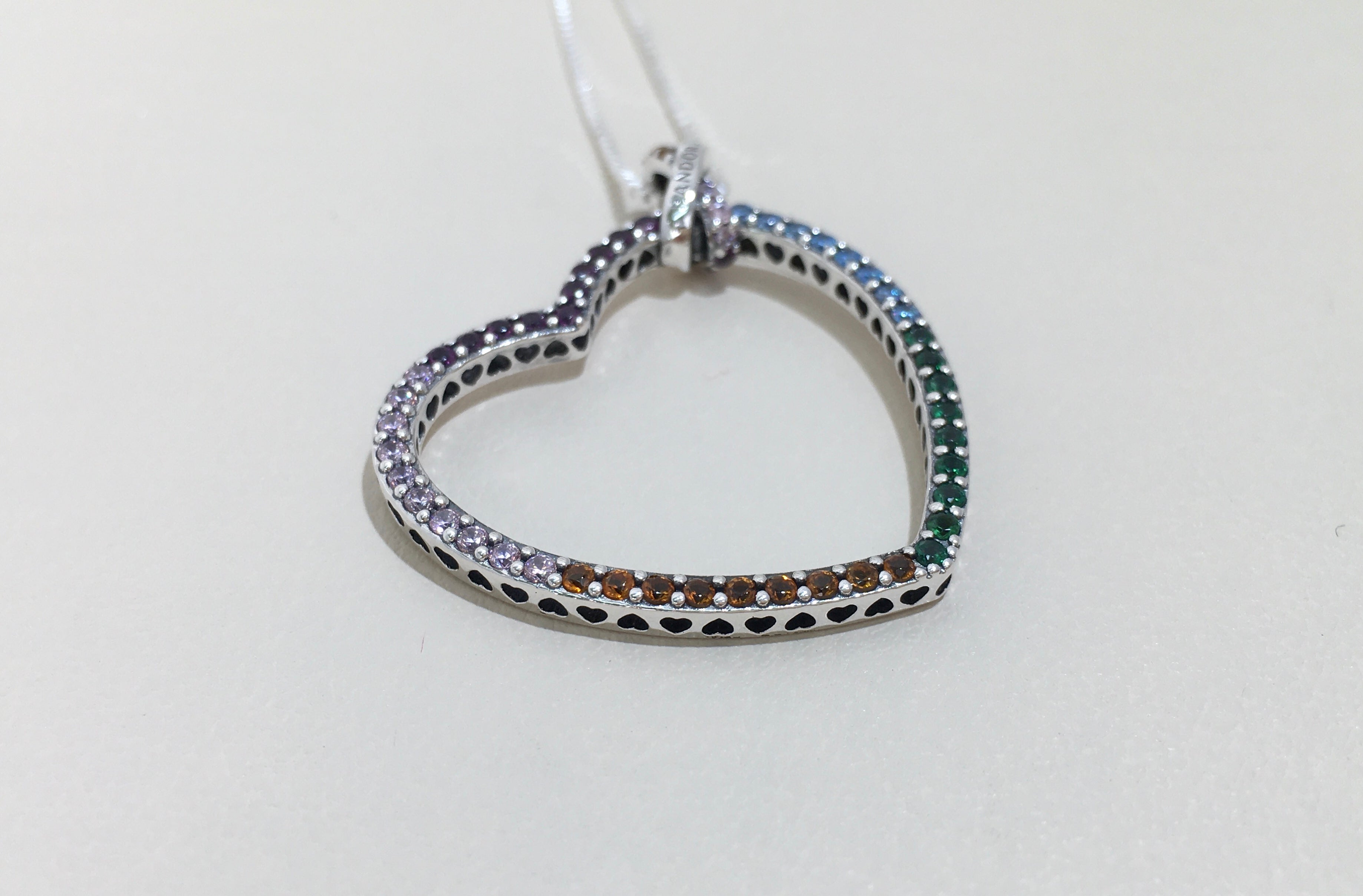 Colar Coração Multi-Cores - Wayne Joias