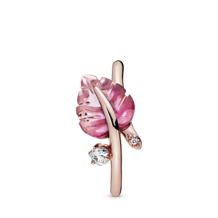 Anel Folha de Murano - Wayne  Joias