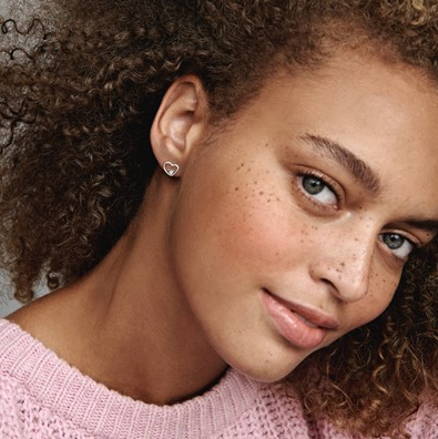 Brinco Coração Assimétrico - Wayne Joias