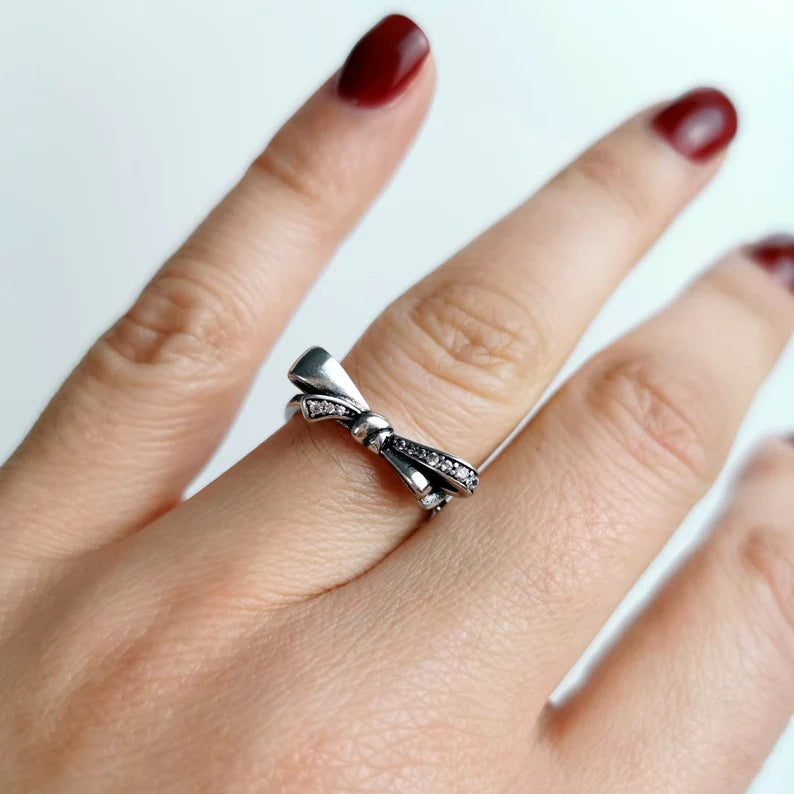 Anel Laço Reluzente - Wayne  Joias