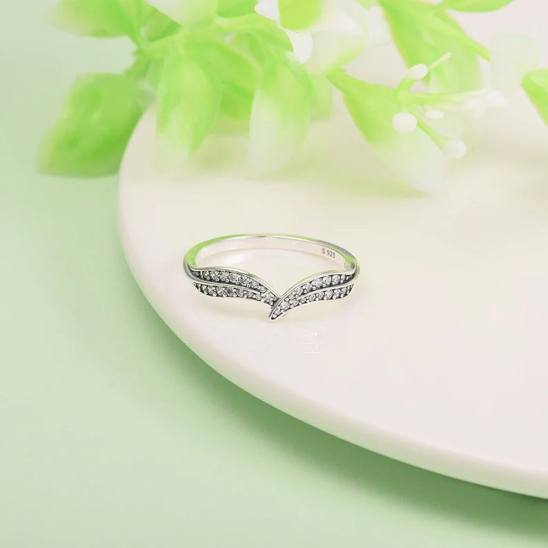 Anel Folhas Brilhantes - Wayne  Joias