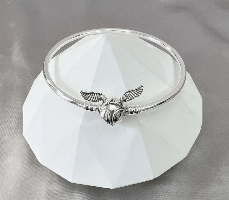Pulseira Rígida Pomo De Ouro - Harry Potter - Wayne  Joias