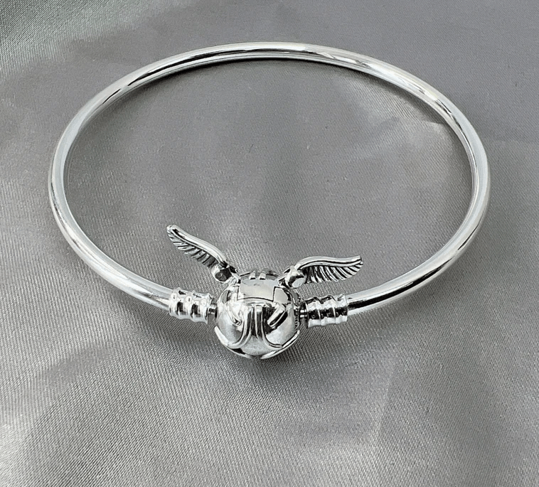 Pulseira Rígida Pomo De Ouro - Harry Potter - Wayne  Joias