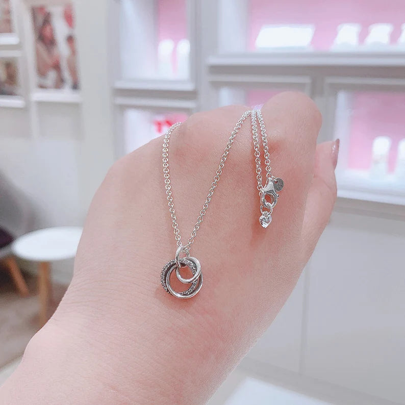 Colar Pendente Familia Para Sempre - Wayne Joias