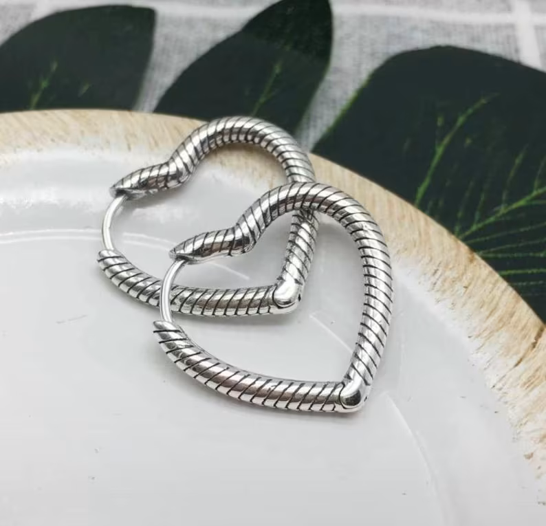 Brinco Encanto de Coração - Wayne Joias