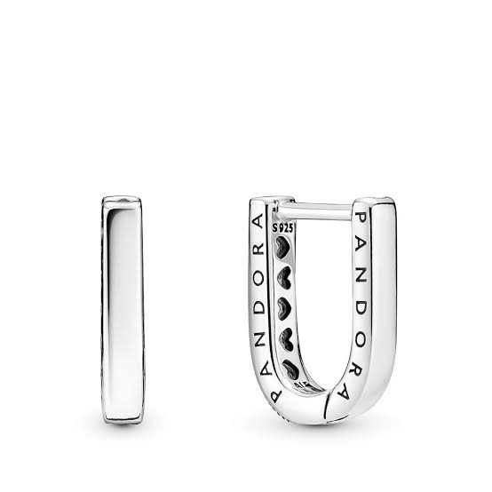 Brincos Argola em Forma de U - Wayne  Joias
