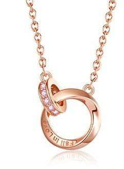 Colar Aneis Infinito - Wayne Joias