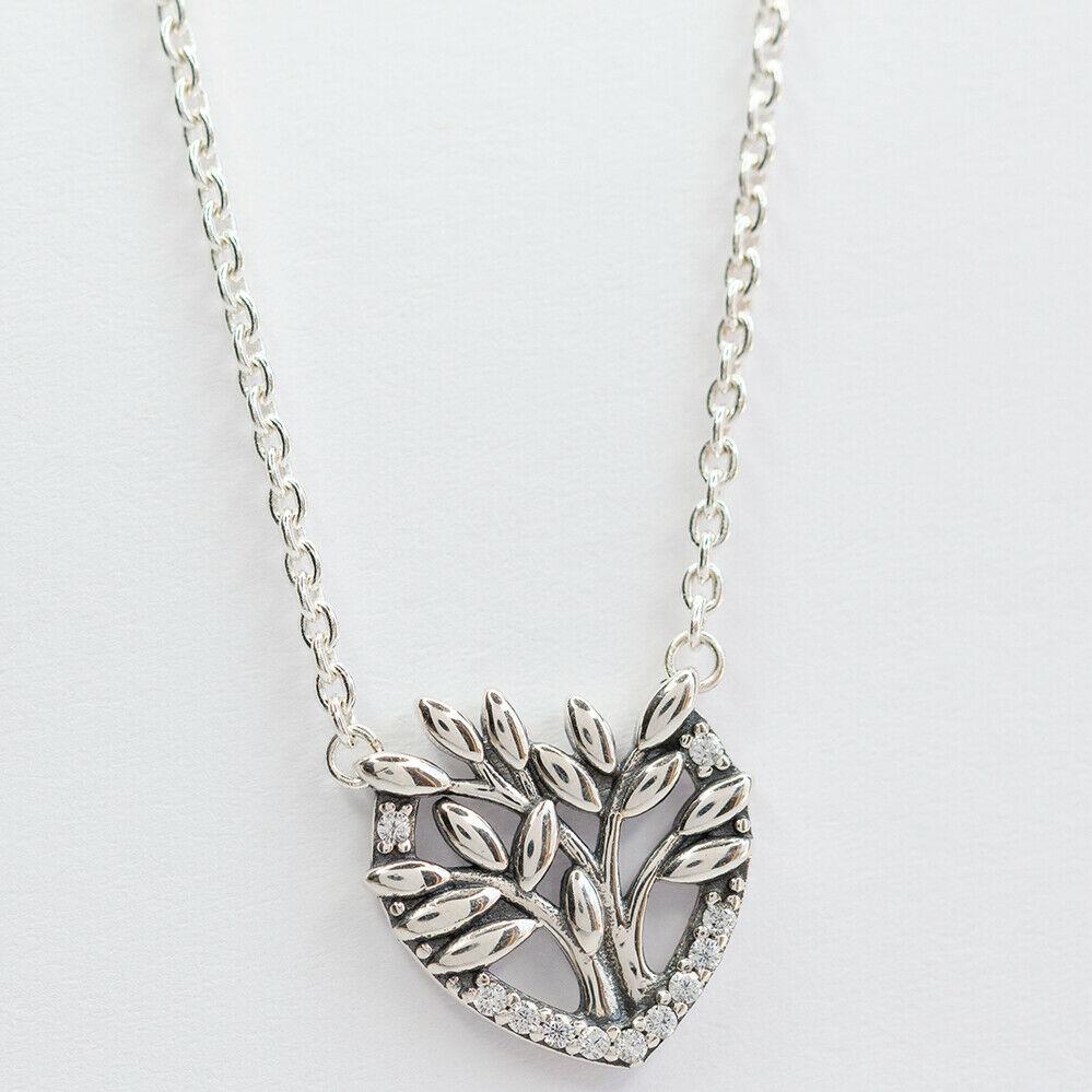 Colar Coração e Arvore da Família - Wayne Joias