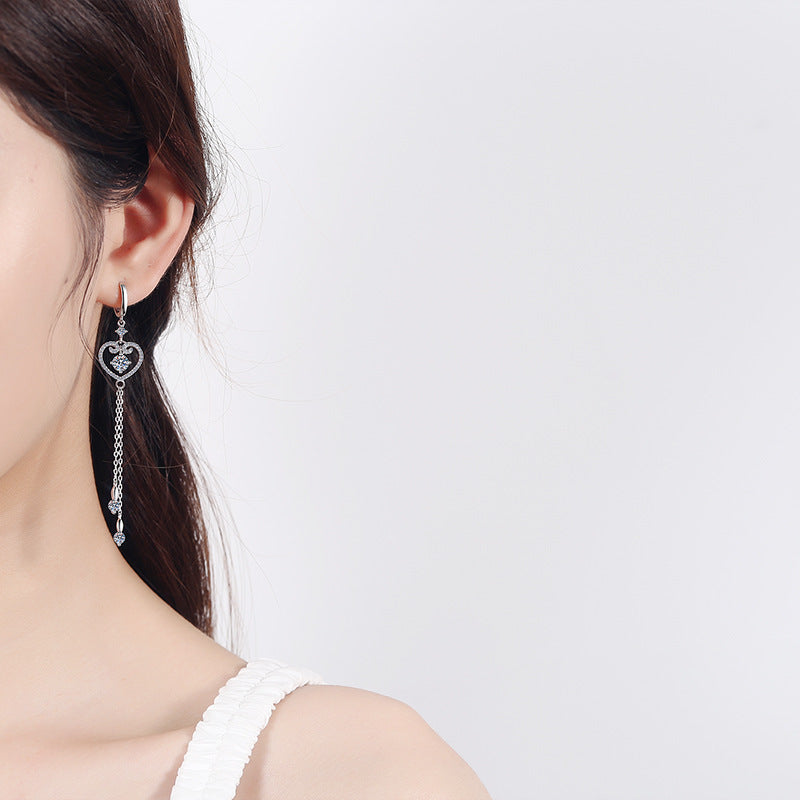 Brinco Corações em Gotas - Wayne  Joias