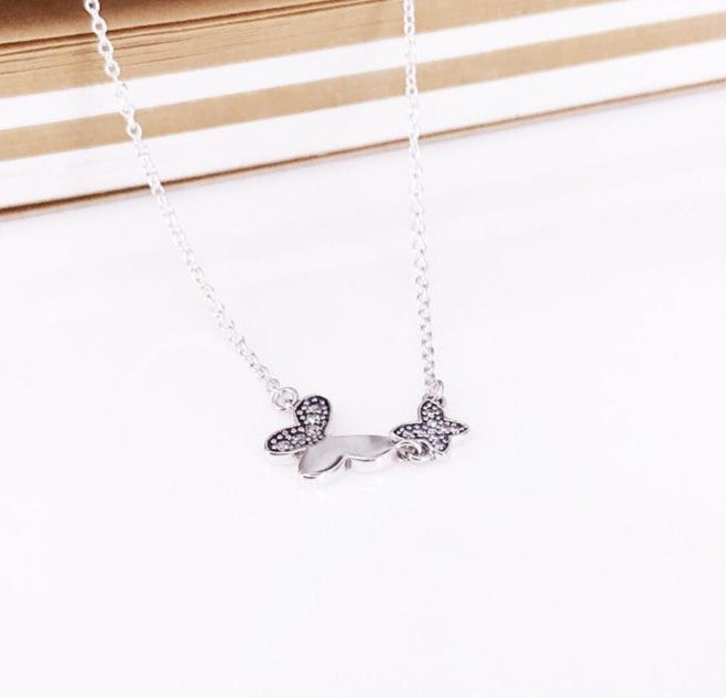 Colar Borboleta Brilhante - Wayne Joias