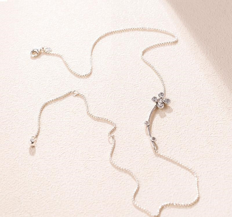 Colar Flor no Galho - Wayne Joias