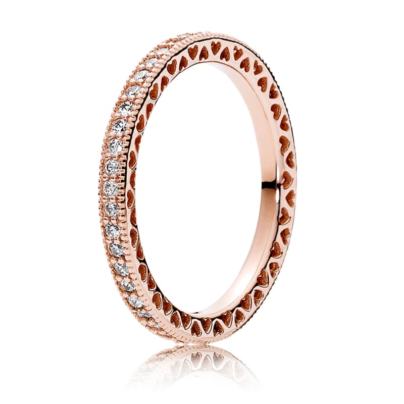 Anel Faiscas e Corações - Wayne  Joias