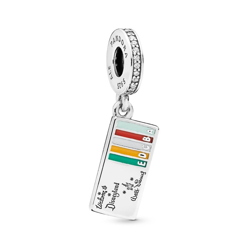 Charm Bilhete Vintage