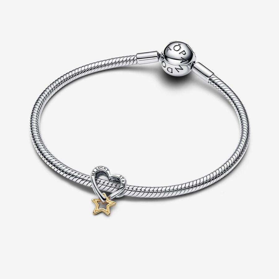 Charm Estrela da Sorte e Coração