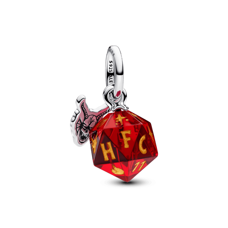 Charm Pendente - Dado D20 do Clube Hellfire