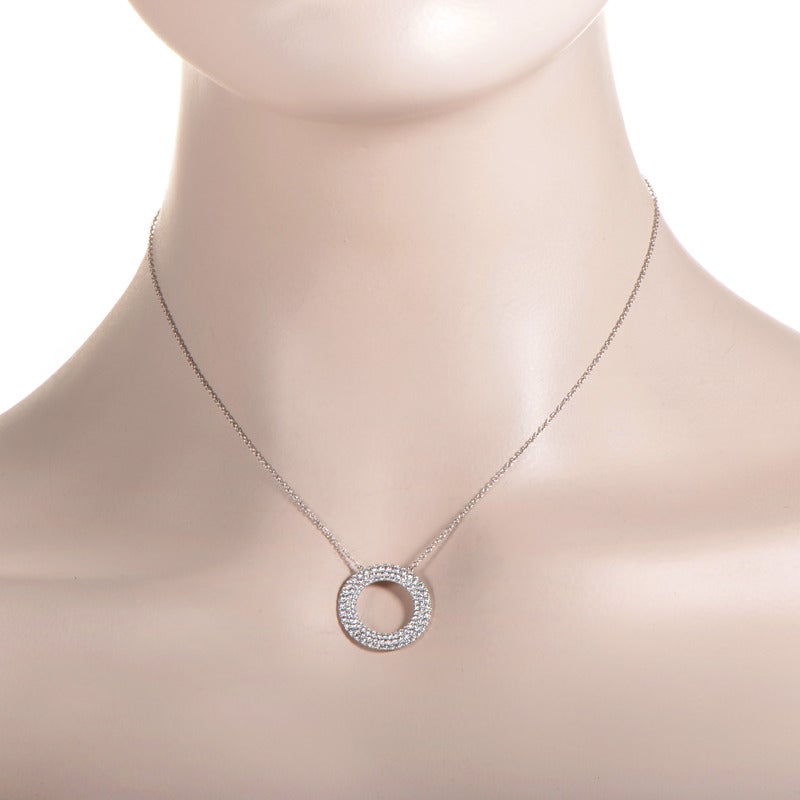 Colar Círculo de 3 Linhas Brilhantes