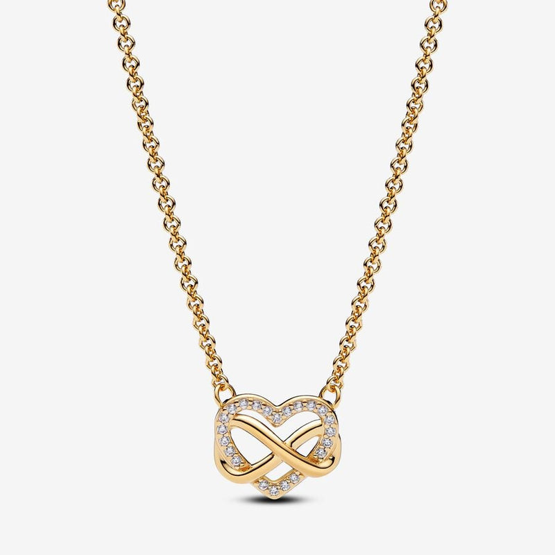 Colar Collier Coração Infinito