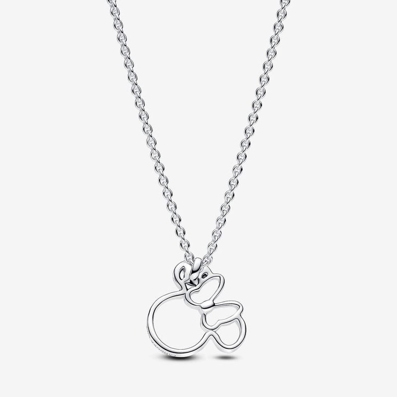 Colar Collier Silhueta Minnie