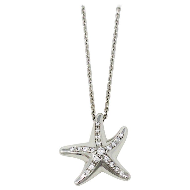 Colar Estrela do Mar com Brilhantes