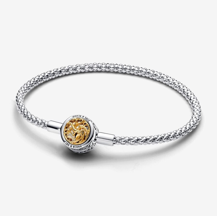 Conjunto de Pulseira com Charm da Coleção Game of Thrones
