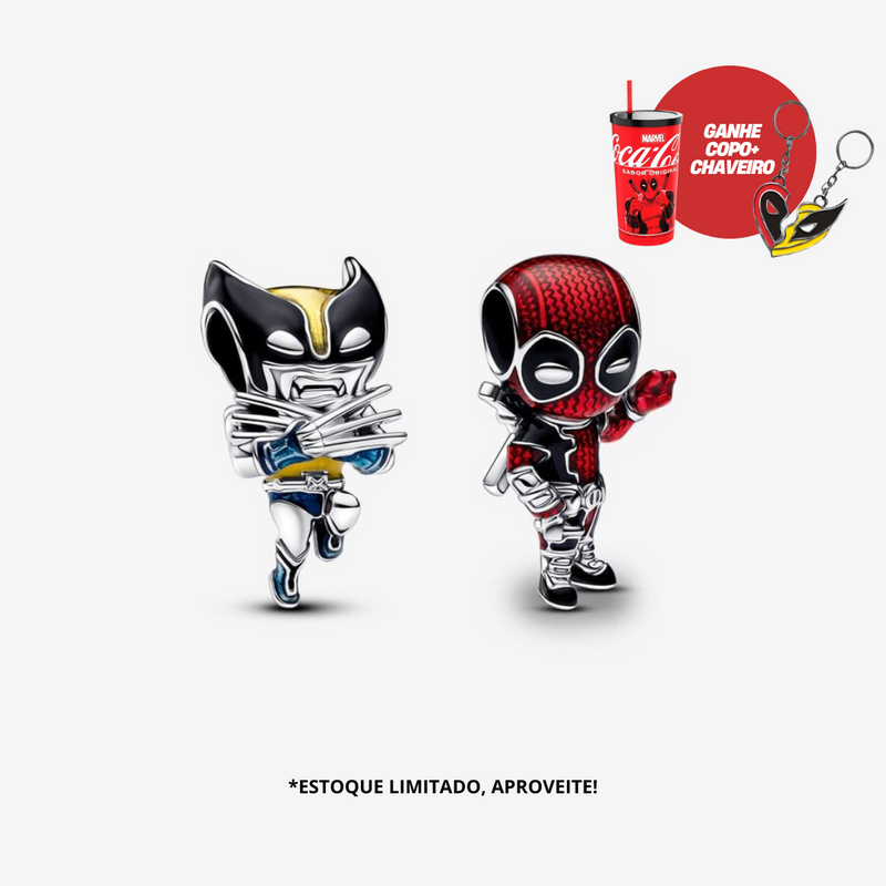 Charm Deadpool e Wolverine