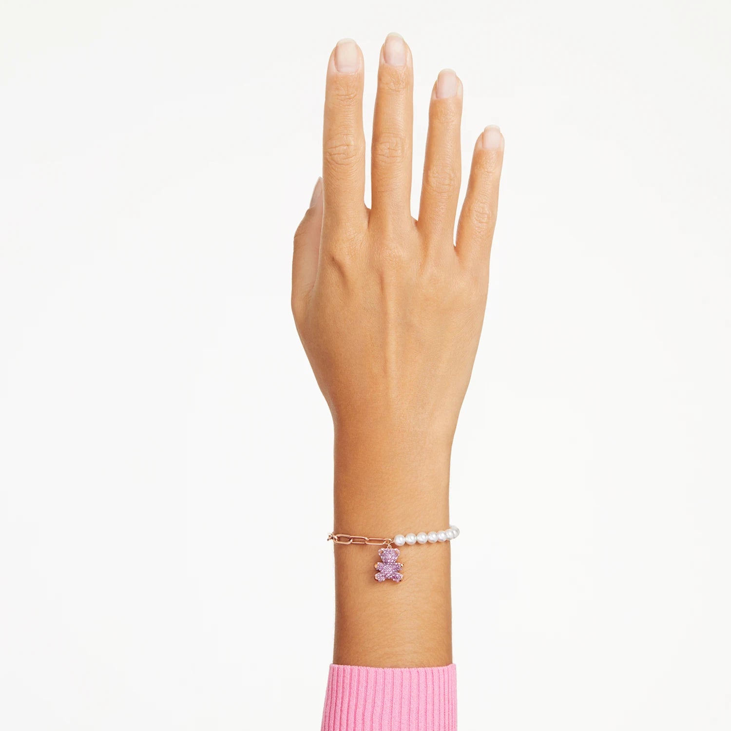 Pulseira Teddy Rosa