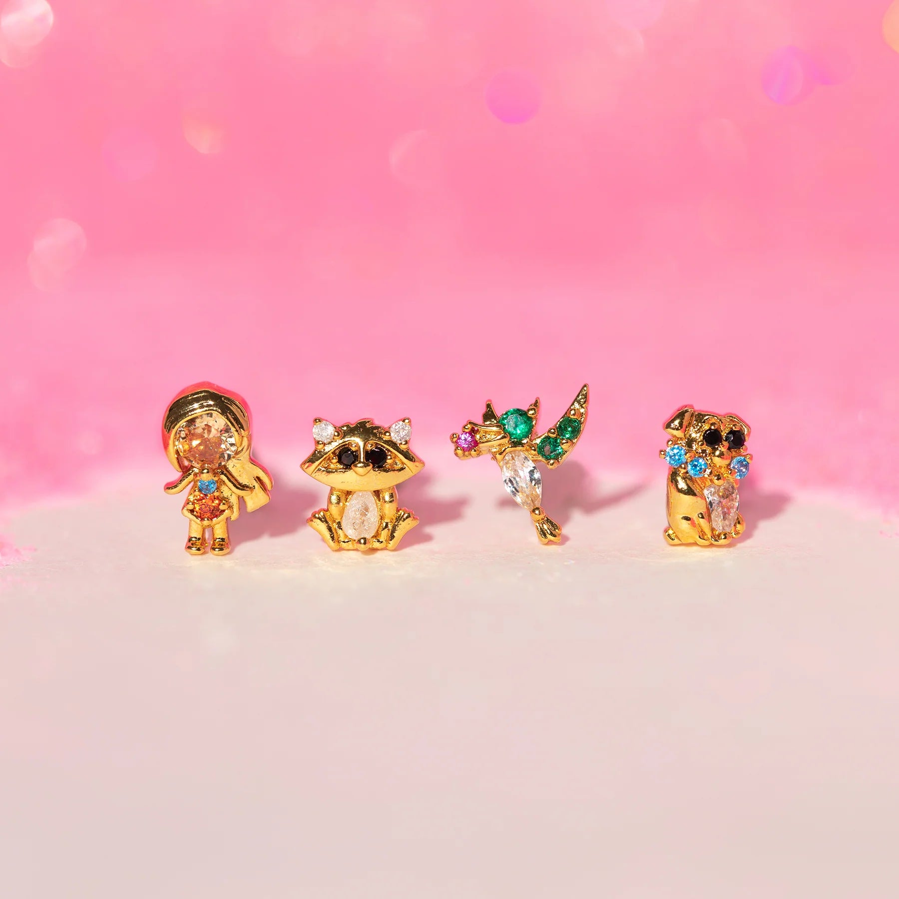 Conjunto de Brincos Princesa Pocahontas