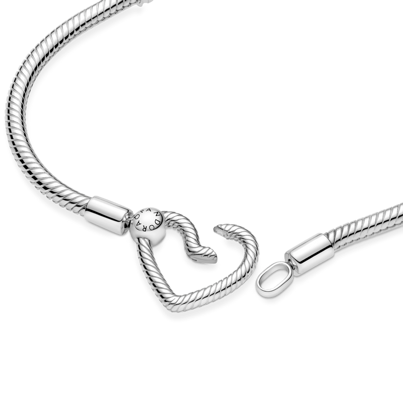 Pulseira Moments Com Fecho De Coracao - Wayne  Joias