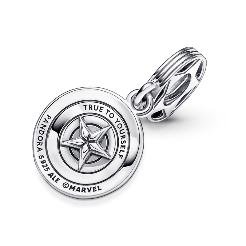 Charm Escudo Capitão América - Marvel - Wayne  Joias