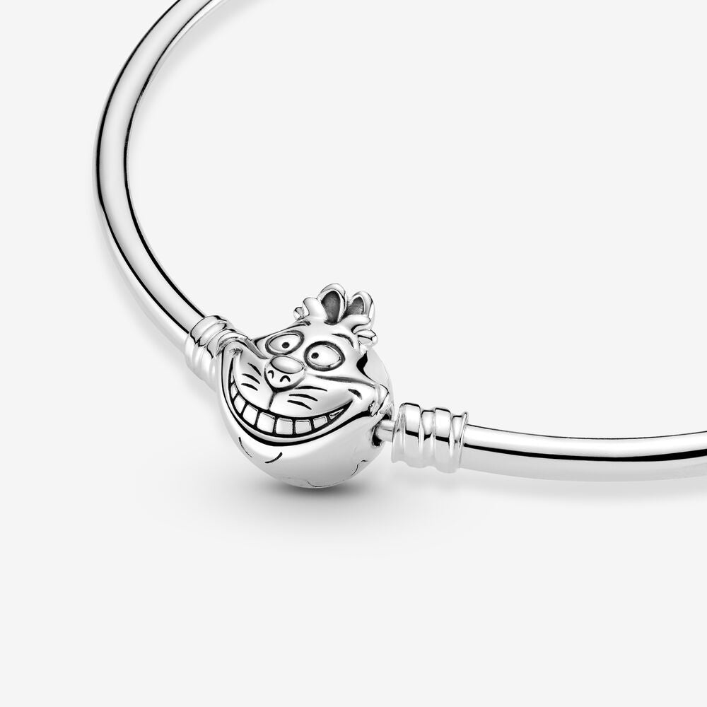 Pulseira Rigida Gato Risonho - Wayne  Joias