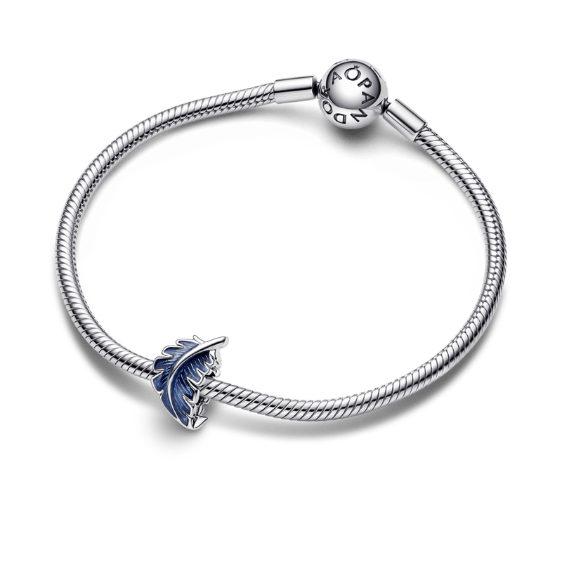 Charm Pena Curva Azul