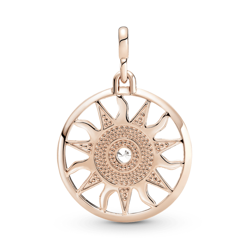 Mini Charm Medalhão Poder do Sol