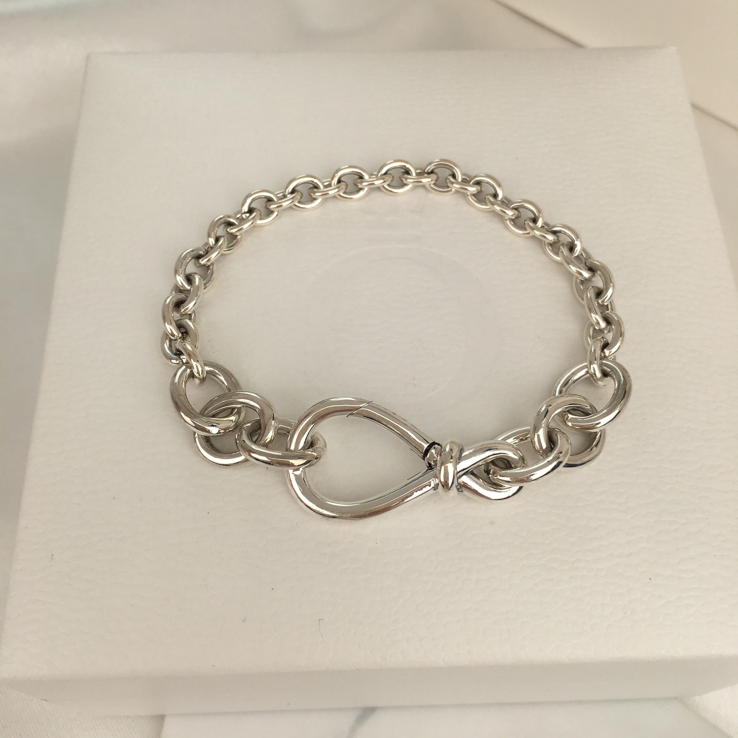 Pulseira Fecho Infinito Assimetrico - Wayne  Joias